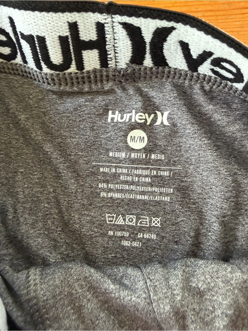 Hurley boxer briefs nwot 2 pairs men M